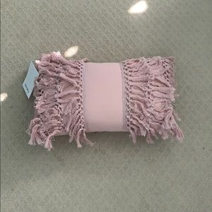 urban outfitters pink decorative pillow